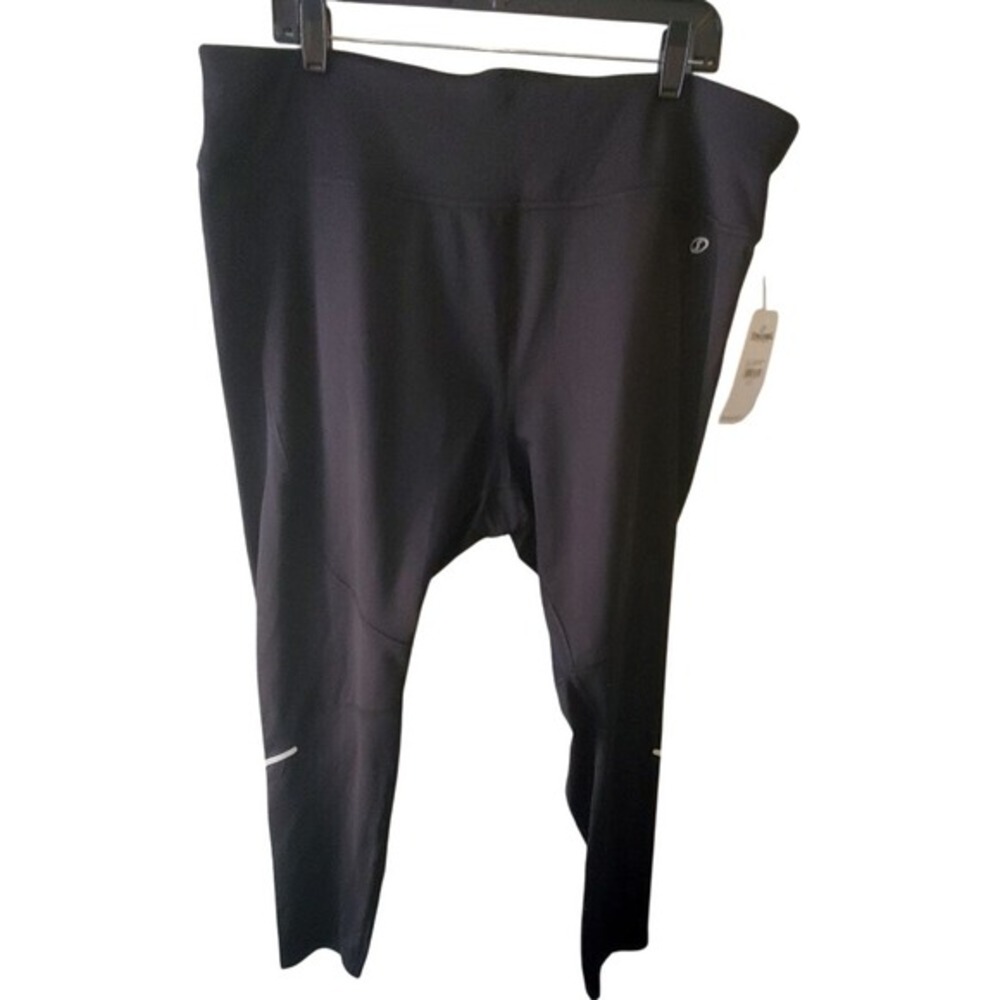 Spalding Womens Black Warm Systems Thermal Speed-Dri Active Leggings 2X NWT